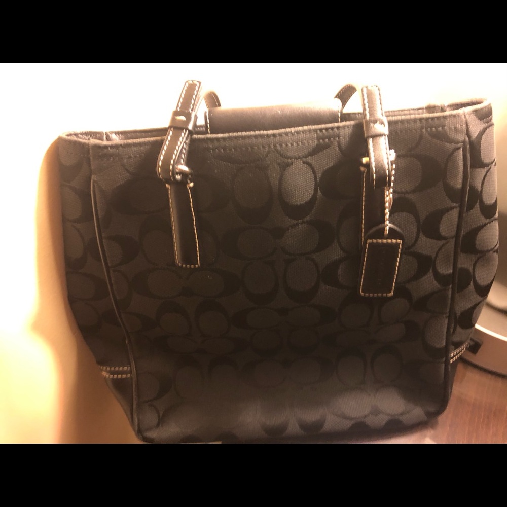 Coach satchel black